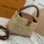 LV Wicker Capucines BB Bag / LV Capucines BB braided rattan Bag กระเป๋าถือพร้อมสายสะพายทรงบัคเก็ตสานขึ้นรูปสวยงามตามรูป เกรดออริ เทียบแท้ 1:1 ใช้งานต่างประเทศได้