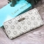 KATE SPADE NEW YORK WOMEN'S ZIPS WALLET New arrival ! กระเป๋าสตางค์ใบยาวหนัง Saffiano ฉลุลายดอกไม้ดูมีดีเทล ด้านหน้าประดับโลโก้แบรนด์ อะไหล่ทอง เปิดปิดด้วยซิป ภายในมีช่องซิป ช่องใส่ธนบัตร และช่องใส่บัตรหลายช่อง ใส่เหรียญ บัตร แบงก์พันมือถือ iphone ได