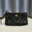 Coach Star Glitter Corner Zip Wristlet / FACTORY HK กระเป๋าคล้องมือทรงคลัช ตัวกระเป๋าตกแต่งกริ๊ตเตอร์ ด้านหน้าติดอะไหล่แบรนด์ สวยหรู เปิดปิดด้วยซิป ด้านในบุผ้ากำหยี่สามารถใส่โทรศัพท์มือถือได้ทุกรุ่น มาพร้อมสายคล้องมือ 1เส้น MUST HAVE!!
