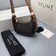 CELINE MINI SHOULDER BAG Celine Vintage Classic MINI Ava bag กระเป๋าสะพายไหล่ใบเล็กน่ารักมากก ขนาดใหม่ น้องน่ารักมากก คาเฟ่จ๋าาาา น้องมาล๊าววว วัสดุ TRIOMPHE CANVAS ดีไซน์สวยหรูฮิตสุดในเกาหลี! หนังสวยอยู่ทรงกันน้ำ เปิดปิดด้วยซิปแบรนด์สีทอง สายสะพายหนังปรั