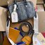 LV Denim Camera Box Bag กระเป๋าสะพายทรงกล้อง งานเดนิมฟอก คอลใหม่สุดคลาสสิก สวยเท่ห์มาก ปั้มลายโมโนแกรมนูนสวยโด่ดเด่น ใช้งานได้อเนกประสงค์มีสายยาวแบบถอดได้ 2เส้น แมทช์กับเสื้อได้หลากหลายสไตล์