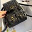 DIOR Medium Caro Backpack กระเป๋าเป้ไซส์กลาง ขนาดกำลังดีน่าใช้ หนังสวยเกินเรื่องมากๆ สัมผัสนิ่ม หรูหรา หูจับในตัวดีไซน์โค้งมนอะไหล่ทองสวยโดดเด่นไม่เหมือนใคร