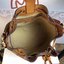 หนังแท้ M.C.M Essential Visetos Original Drawstring Small Cognac / M.C.M Aren Drawstring Bag in Visetos Original กระเป๋าสะพายทรง bucket ขนาดน่าใช้ ภายในเป็นช่องโล่งกว้าง จุของได้เยอะ งานหนังแท้ทั้งใบ ใต้กระเป๋ามีหมุดรองฐานอย่างดี ช่วยถนอมกระเป๋า สายสะพายส