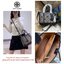 ของแท้ 💯% Tory burch perry monogram jacquard small triple compartment tote ครั้งแรกกับลายโมโนแกรม ที่ได้รับแรงบันดาลใจมาจากโลโก้สุดคลาสสิกในกระเป๋าทรงtote bag T Monogram