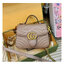 GUCCI GG Marmont mini top handle bag กระเป๋าสะพายข้างรุ่นคลาสสิค ดีไซน์ใหม่พร้อมหูจับในตัว ใช้งานง่าย สายสะพายยาวถอดได้ ถือออกงานก็ปัง สะพายเป็น Every Look ก็เลิศมาก สวยหรูดูแพง อัพลุคได้สบายๆ