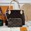 TOP ORI หนังแท้ | LV Neverfull PM bag Monogram Canvas กระเป๋าสะพายทรงโท้ท PM ดีไซน์คลาสสิกเหนือกาลเวลาเข้ากับดีเทลที่สืบทอดมายาวนาน Monogram แคนวาสแต่งขอบหนัง ดีไซน์พื้นที่ด้านในกว้างทว่าดูเพรียวบาง