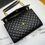 หนังแท้ YSL Saint Laurent Large Cassandra quilted shoulder bag กระเป๋าสะพายใบใหญ่ ดีไซน์ทรงสวยหรู ตอบโจทย์ได้ทุกสไตล์ ภาพสินค้าถ่ายจากงานขายจริง ใช้งานต่างประเทศได้