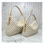 ORI หนังแท้ | LV Slouchy MM Damier Azur PM ใหม่ล่าสุด กระเป๋าโฮโบทรงสวยที่ใครๆก็ต้องมี ด้วยรูปทรงคลาสสิคและใช้งานง่าย สะพายสะดวกด้วยหูสะพายในตัว สวยดูลัคชู
