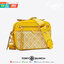 Tory Burch T- Monogram Jacquard Camera Bag กระเป๋าถือหรือสะพายข้าง ปักษ์ลายแบรนด์ วัสดุ Canvas ปักษ์ลายแบรนด์