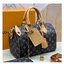 RUNWAY LV Speedy P9 Bandoulière 25 Soft Leather กระเป๋าสะพายสปีดี้รุ่นใหม่หรูหรา เกรดท็อปวีไอพี เกรดดีสุด 1:1 หนังแท้สวยงาม เก็บทุกรายละเอียด ใช้สลับแท้ ผ่านทุก ตม. ใช้งานต่างประเทศได้