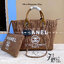 CHANEL Maxi Shopping Bag / Chanel tote bag กระเป๋าทรงโท้ทใบใหญ่กระเป๋าผ้าแคนวาส งานสกรีนสวยหรูใบใหญ่สไตล์เซเลปค่ะ ต้อนรับเทศกาลท่องเที่ยวช่วงสิ้นปีนี้