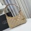 PRADA HOBO triangle motif padded bag รุ่นใหม่ล่าสุด!! PRADA NYLON HANDBAGS ขนาดกะทัดรัด อะไหล่ทอง วัสดุทำจากผ้าNylon ลายตาราง อย่างหนา อยู่ทรง กันน้ำได้ หายห่วงคะ