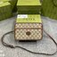 GUCCI Mini bag with Interlocking G กระเป๋าสะพายดีไซน์สวยสไตล์วินเทจดั้งเดิม รูปทรงกล่องใช้งานง่าย ใช้ได้ทั้งชายหญิง คลาสสิคและน่ารักในตัว ใช้ได้หลายโอกาสสะพายคล่องตัว เป็นอีกรุ่นที่แนะนำ ใช้ได้เป็น every look เลยค่ะ