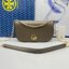 TORY BURCH Chelsea Pebbled Crossbody Bag กระเป๋าสะพายเรียบหรู เกรดออริ สลับแท้ 1:1 ใช้งานต่างประเทศได้