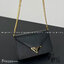 Prada Envelop / Prada Mini Triangle Logo Envelope Flap Crossbody Bag / Prada Saffiano leather shoulder bag ฮอตสุดไม่มีใครเกิน กับกระเป๋าสะพายรุ่นที่สาวๆต้องไม่พลาด!! ดึงดูดและสะกดสายตาด้วยอะไหล่ดีเทลหรู