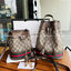 GUCCI Ophidia mini small GG bucket bag กระเป๋าถือหรือสะพายข้าง ขนาดเล็ก ทรงขนมจีบ วัสดุผ้าใบ+หนังแท้ พร้อมแถบลายทางสีเขียวและสีแดงด้านล่าง ด้านในโล่ง มี1ช่องเล็ก สายยาวถอดสายไม่ได้ ปรับระดับได้ ใบนี้เรียบหรูดูดีสุดๆไม่ควรพลาดค่า