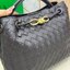 BOTTEGA Small Andiamo Top handle bag 28cm / BOTTEGA Tote Bag กระเป๋าสะพายดีไซส์สาน วัสดุเดนิมคอตตอนรุ่นใหม่ สวยงามเป็นเอกลักษณ์ เกรดออริ 1:1 ใช้งานต่างประเทศได้