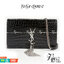 VIP 】หนังแท้ YSL Saint Laurent Kate Tassel Bag in Black Crocodile-Embossed Leather with Chain