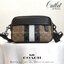 ของแท้ Coach Graham Crossbody กระเป๋าสะพายลายสุดชิค crossbody ทรงเหลี่ยมชาย ใหม่ล่าสุด ภายในกว้างและ มีช่องว่างหนึ่งช่อง
