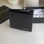 VIP หนังแท้ 】PRADA logo bifold men wallet