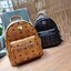 M.C.M STARK STUDS MINI BACKPACK IN VISETOS อีกหนึ่งรุ่น Best seller ที่ต้องมี!! กระเป๋าเป้ ไซส์ mini ขนาดเหมาะกำลังดีกับสาวๆ ที่ไม่ชอบแบกของหนักมาก ตกแต่งหมุดอะไหล่ทองด้านข้าง สวยหรู วัสดุหนังแคนวาสคุณภาพดี เปิด-ปิดด้วยซิป ภายในเป็นหนังแท้ จุของได้พอสมควร