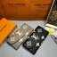 ORI หนังแท้ | LV Emilie Wallet Bicolor Monogram Empreinte Leather / LV Long Wallet กระเป๋าสตางค์ใบยาวสไตล์ซองจดหมายที่มีฝาปิดแบบพับได้ ปิดด้วยกระดุมแป๊ก