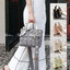 DIOR Lady / Small Lady Dior Bag Cannage Lambskin กระเป๋าสุดไอคอนิก รูปทรงสีเหลียม ขนาดกระทัดรัด ตั้งอยู่ทรง ฐานกระเป๋าแข็งแรง มีหมุดรองฐาน ดีไซน์เอกลักษณ์เฉพาะตัว ด้านหน้าตกแต่งด้วยตัวอักษร D.I.R ห้อยเป็นพวงกุญแจ จะถือหรือสะพายไหล่ก็ดูดีมากๆ ค่ะ