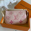 พรีเมี่ยมกิ๊ฟแท้ 100% 】พร้อมส่งที่ไทย!! ที่นี่ที่เดียว Louis Vuitton Mini Shoulder Bag Pink Pastel งานหนังแท้ทั้งใบ สีพาสเทลสวยละมุนมากค่ะ มีจำนวนจำกัดนะคะ