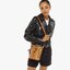 M.C.M Dessau Drawstring Bag in Visetos / M.C.M Mini bucket bag in Visetos and nappa leather กระเป๋าทรงบัคเก็ตเชือกรูด มีสายให้ 2 เส้น ถือหรือสะพายได้ ทรงสวยตั้งอยู่ทรง รุ่นลิมิเต็ดใหม่ล่าสุด สายยาว Crossbody ปรับระดับได้ เปิด-ปิดโดยเชือกรูด ภาพถ่ายจากสินค