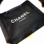 NEW! Chanel Shopping Bag With Chain กระเป๋าสะพายใบใหญ่ทรง Shopping Bag Limited Edition พรีเมี่ยมกิ้ฟของแท้นำเข้าจาก Chanel Perfume Counter ใบใหญ่วัสดุ Nylon โปร่งปั้มโลโก้แบรนด์สวยหรู เปิดปิดด้วยแถบแม่เหล็กซ่อนด้านใน บุฟองน้ำที่ฐานมาพร้อมสายสะพายโซ่ร้อยหน