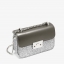 CHARLES & KEITH Mini Square Shaped shoulder bag กระเป๋าสะพายไซส์มินิประดับด้วยกากเพชรวิ้งๆ ติดแน่น อะไหล่ทอง สายสะพายโซ่ ตัวล็อคแบบ บีบดันปลดล็อค ใช้งานง่าย ด้านในมี 3 ช่อง มีช่องซิปด้วย ด้านข้าง ประดับหมุดทรงนูนเหลี่ยม ใส่ iphone+ได้ สบาย ๆ สวยระยิบระยับ