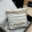พร้อมส่ง 11 สี ORI หนังแท้ | CHANEL 22 Mini Handbag กระเป๋าสะพายสุดหรู รุ่นยอดนิยม 🤍 เกรดออริจินอล หนังแท้ ภาพถ่ายจากงานขายจริง ใช้งานต่างประเทศได้