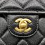 Chanel Mini Handle Flap bag / Chanel mini square flap bag with handle “school memory bag” เกรดออริจินอล กระเป๋าสะพายทรงเหลี่ยมมาใหม่ พร้อมหูหิ้วด้านบน งานหนังสวยมาก เปิดด้านหน้า หนังคาเวียร์ลายคลาสสิค รุ่นยอดนิยมไอเท็มฮิต