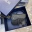 DIOR SADDLE BAG Black Grained Calfskin / DIOR BUCKLE BELT BAG เกรดเทพออริจินอล หนังแท้ ภาพถ่ายจากสินค้าจริง ใช้งานต่างประเทศได้