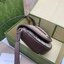 GUCCI OPHIDIA MINI GG SHOULDER BAG กระเป๋าสะพายทรงครึ่งวงกลมผสมผสานกับดีไซน์ร่วมสมัย เกรดท็อปออริจินอล 1:1 สลับแท้ หนังแท้ผสมแคนวาส ใช้งานต่างประเทศได้