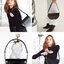 BURBERRY FRAGRANCES HALFMOON BAG VIP GIFT WITH PURCHASE (GWP) กระเป๋าสะพายพรีเมี่ยมกิ๊ฟ Limited Edition รุ่นใหม่จากน้ำหอม BURBERRY DUTY FREE วัสดุหนังแท้ CalfSkin ดีไซน์สวยหรูอยู่ทรงมีโลโก้แบรนด์และช่องซิปด้านหน้า ด้านหลังมีช่องใส่ของ เปิดปิดด้วยฝาปิดแม่เ