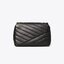 TORY BURCH KIRA CHEVRON EMBELLISHED LOGO MINI BAG ตามคำเรียกร้องจ้า!! ไซส์มินิ สะดวกใช้ พกพาง่าย สไตล์คุณหนู!! กระเป๋าสะพายข้าง ดีไซน์ทรงคลาสสิค โดดเด่นด้วยโลโก้ดีไซน์ประดับเม็ดสี เพิ่มมูลค่าและดึงดูดสายตามากขึ้น วัสดุหนังแกะ สัมผัสนิ่มมือ เปิด-ปิดด้วยกระ