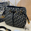 Medium DIOR Nolita Bag Blue Dior Oblique Jacquard รุ่นใหม่ กระเป๋าสะพายทรงโท้ท สวยเรียบหรู ถือได้ สะพายยาวได้ เกรดออริ 1:1