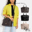 COACH HANNA CARRYALL IN SIGNATURE CANVAS / CH187 / CH195 / CH542 น้องใหม่ เรียบหรู ดูแพง กับกระเป๋าถือ/สะพายทรงสวย คงความคลาสสิค ดีไซน์ตกแต่งสายคาดจับจีบข้างกระเป๋าเพิ่มดีเทล มาพร้อมหูจับในตัว