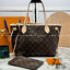 TOP ORI หนังแท้ | LV Neverfull PM bag Monogram Canvas กระเป๋าสะพายทรงโท้ท PM ดีไซน์คลาสสิกเหนือกาลเวลาเข้ากับดีเทลที่สืบทอดมายาวนาน Monogram แคนวาสแต่งขอบหนัง ดีไซน์พื้นที่ด้านในกว้างทว่าดูเพรียวบาง