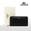 LACOSTE FACTORY LONG WALLET กระเป๋าสตางค์ใบยาวรุ่นใหม่ล่าสุดหนังสวยอยู่ทรงเปิดปิดด้วยซิปรอบด้านหน้ามีโลโก้แบรนด์เรียบหรู ภายในมีโลโก้ ช่องซิป ช่องใส่บัตรหลายช่องใส่มือถือ iphone8 เหรียญ บัตรได้เยอะ ตัวจริงสวยน่าใช้คลาสสิคไม่มีเอ้าท์ ราคาสุดคุ้ม สินค้ามาพร
