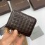 พรีเมี่ยมกิ๊ฟแท้ 100% 】หนังแท้ Bottega Veneta Intrecciato Nappa Short Zip Around Wallet