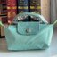 LONGCHAMP LE PLIAGE ORIGINAL Pouch with handle กระเป๋าถือขนาดมินิทรงpouch ให้ความหรูหราจาก Le Pliage (เลอ ปลิยาจ) ในขณะที่ที่ปิดแบบซิปช่วยให้คุณมั่นใจได้