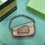 10" GUCCI HORSEBIT 1955 SMALL SHOULDER BAG by an asymmetrical shape กระเป๋าสะพายไหล่ดีไซส์รูปทรงร่วมสมัย