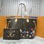 LV x TM Neverfull MM Monogram Flower กระเป๋าสะพายทรงโท้ท คอลเลกชันสุดพิเศษ สวยคลาสสิกมีชีวิตชีวาด้วยโมโนแกรมดอกไม้หลากสี ปรับดีไซน์ให้ดูสนุกสนาน รุ่นลิมิเต็ดผลิตตามเทศกาลมีจำกัด