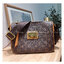 LV INVENTEUR MONOGRAM BAG รุ่นหายากสุดคลาสสิค กับกระเป๋าสะพายข้างดีไซน์วินเทจ ย้อนยุค มีดีเทลความหรูด้วยแผ่นเพลทสีทอง สายสะพายในตัวใช้งานได้คล่องตัว