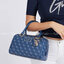 Guess Handbag with Small Shoulder Strap Tyren SG796605 New collection!! Guess ทรงหมอน ขนาดเล็ก ลายซิกเนเจอร์แบรนด์ ทรงหมอนยอดฮิต มีให้เลือก 5 สี สีสวยคลาสสิก เข้ากับง่ายกับทุกชุด ปิด/เปิด ด้วยซิป ภายในโล่งกว้าง แยกเป็นสัดส่วนใช้งาน ซับในตราแบรนด์ ใส่กระเป