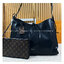 LV Bolso CarryAll Dark MM Handbag 40cm กระเป๋าสะพายใบใหญ่ เกรดออริ 1:1 ใช้งานต่างประเทศได้