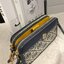 ของแท้ 💯% Tory burch t monogram jacquard double-zip mini bag พลาดไม่ได้กับTory burch ที่รนำเอาลวดลาย T Monogram มารังสรรค์ลงบนไอเท็มต่างๆ ในคอลเล็กชั่นการทอลายแบบแจ็กการ์ดสุดประณีต