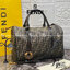 หนังแท้ Fendi Travel Bag Fendi Boston Vintage Bag พร้อมส่งที่ไทย Tobacco Zucca Canvas and Gold hardware. กระเป๋าเดินทางใบใหญ่กำลังดี ภายในโล่งกว้าง จุของได้เยอะ ภาพสินค้าถ่ายจากงานขายจริง ใช้งานต่างประเทศได้ค่ะ